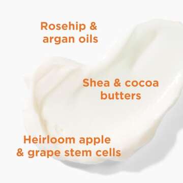 Andalou Naturals Vitalizing Body Lotion, Mandarin Vanilla Body Moisturizer, 8 Oz, Shea Butter, Cocoa Butter, Argan Oil, Rosehip Oil & Aloe Vera, Vegan