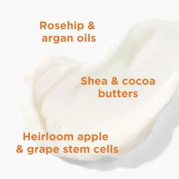 Andalou Naturals Vitalizing Body Lotion, Mandarin Vanilla Body Moisturizer, 8 Oz, Shea Butter, Cocoa Butter, Argan Oil, Rosehip Oil & Aloe Vera, Vegan