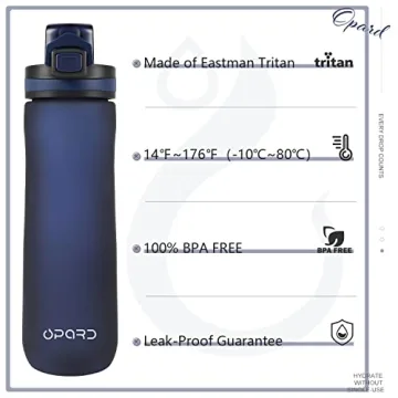 Opard Peak BPA-Free Water Bottle for Kids and Adults