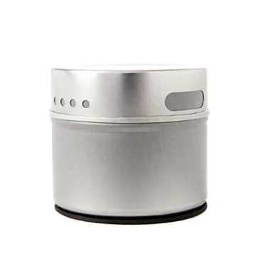 Set of 20 Magnetic Tins for Spice Storage with Lid