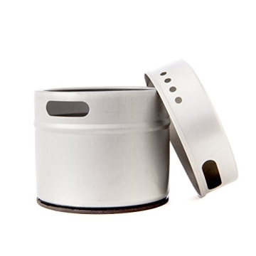 Set of 20 Magnetic Tins for Spice Storage with Lid