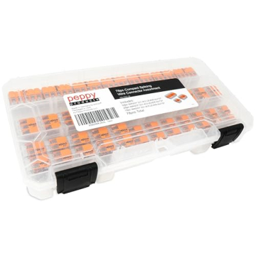 WAGO 221 Lever Nuts 78pc Compact Wire Connector Assortment