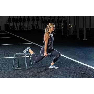 Rage Fitness 12 Inch Steel Plyo Box, black (CF-PB012/S)