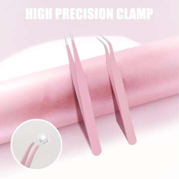 Foihukelim Industrial Tweezers,for Craft,Soldering, Laboratory Work, Jewelry-Making,for Modeling, El...