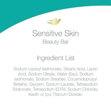 Dove Sensitive Skin Bar Soap - Nourishing Moisture