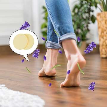 Maitys 24 Pack Steam Mop Lavender Scent Discs for Bissell