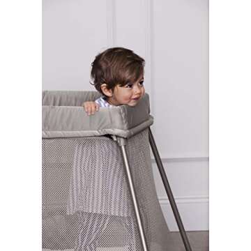 BabyBjörn Travel Crib Easy Go, Greige