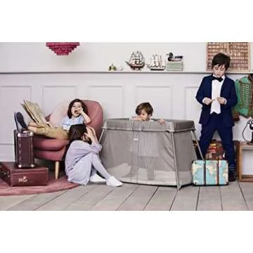 BabyBjörn Travel Crib Easy Go, Greige