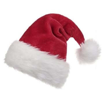 B-Land Unisex-Adult's Santa Hat for Festive Cheer