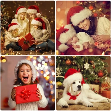 B-Land Unisex Santa Hat for Adults and Kids Cheer