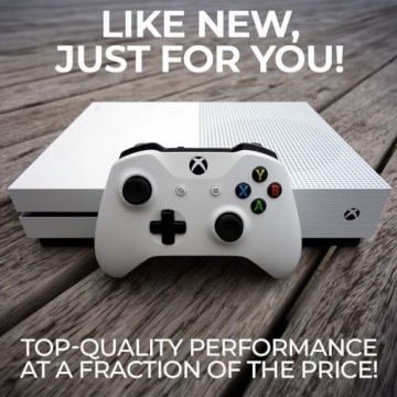 Zeust Xbox One S 512GB Console Bundle for Gamers