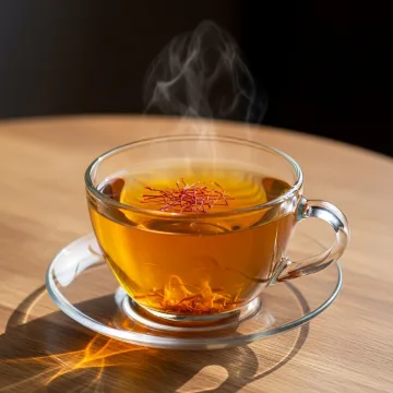 چای زعفرانی