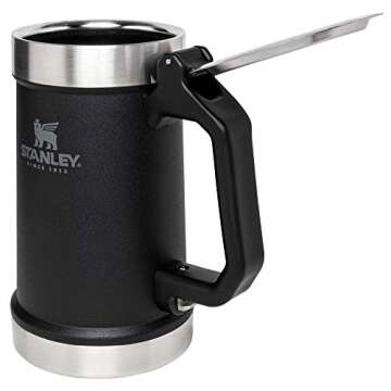 Stanley Classic Bottle Opener Beer Stein 24oz Foundry Black
