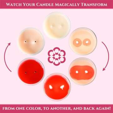 Kromara Signature Collection - 2.4oz Votive Candles (5pk) - Color Changing Aromatherapy Candle Set - Lavender, Gardenia, Cedar, Patchouli, Vanilla Candles - Christmas Gifts for Women - Home Decor