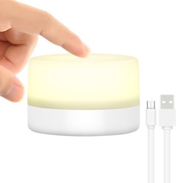 RTSU Bedside Lamp - Dimmable Touch Night Light for Kids & Adults