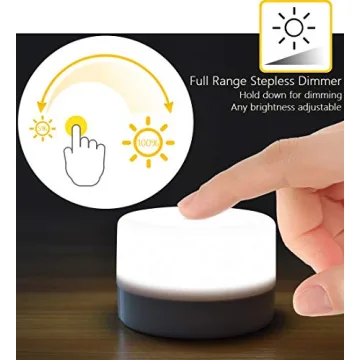 Dimmable Touch Bedside Lamp - Rechargeable LED Night Light