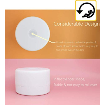 Dimmable Touch Bedside Lamp - Rechargeable LED Night Light