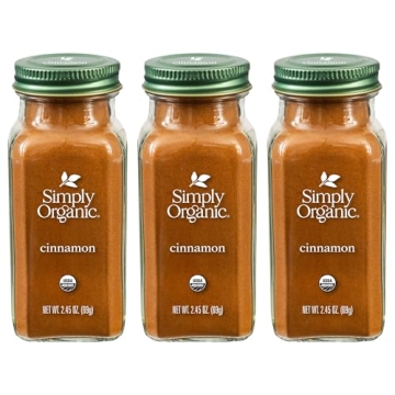 Simply Organic Ground Vietnamese Cinnamon Pack of 3 - Organic Excellence for Your Kitchen