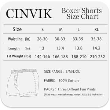 CINVIK Cotton Navy Grids Boxer Shorts for Men 3-Pack