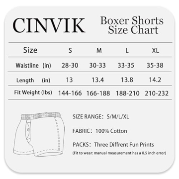 CINVIK Cotton Navy Grids Boxer Shorts for Men 3-Pack