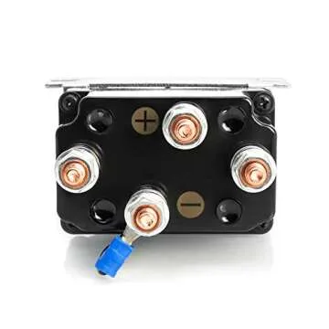 QWORK 12V 250A Solenoid Relay for ATV UTV Winches