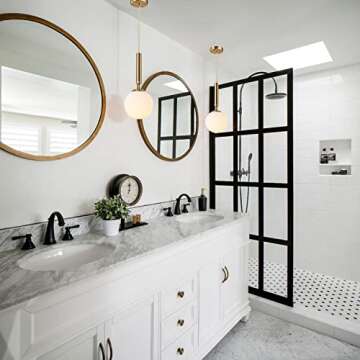 Modern Globe Pendant Light for Kitchen and Dining Spaces