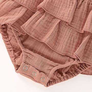 Douhoow Baby Girl Ruffle Romper for All Occasions