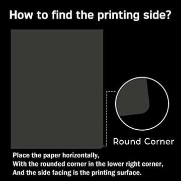 Uinkit Inkjet Transparency Film 50 Sheets 8.5x11 OHP Overhead Projector Film for DIY Crafting 100% C...