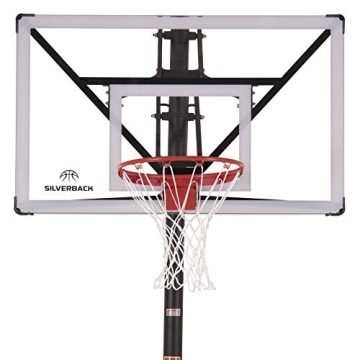Silverback NXT 54" In-Ground Basketball Hoop - Adjustable Height & Durable Design
