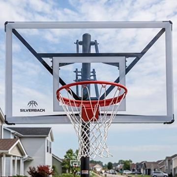 Silverback NXT 54" Adjustable In-Ground Basketball Hoop
