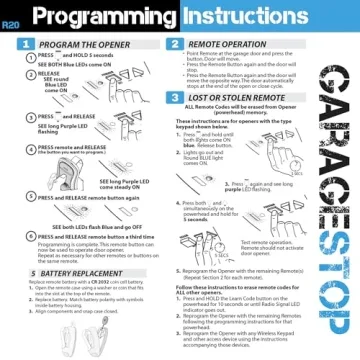 Garage Stop Remote 2X for Genie Opener - Affordable & Reliable Remote