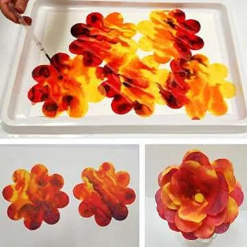 S&S Worldwide Color Splash! Liquid Watercolor Paint, 6 Vivid Colors, 1-oz Drip-Dispense Bottles, For All Watercolor Painting, Use to Tint Slime, Clay, Glue, Shaving Cream, Non-Toxic. Pack of 6.