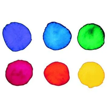 S&S Worldwide Color Splash! Liquid Watercolor Paint, 6 Vivid Colors, 1-oz Drip-Dispense Bottles, For All Watercolor Painting, Use to Tint Slime, Clay, Glue, Shaving Cream, Non-Toxic. Pack of 6.