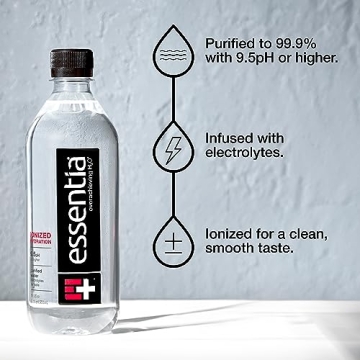 Essentia Ionized Alkaline Bottled Water - 12 Pack