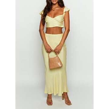 Stylish Women 2 Piece Skirt Set for Every Occasion