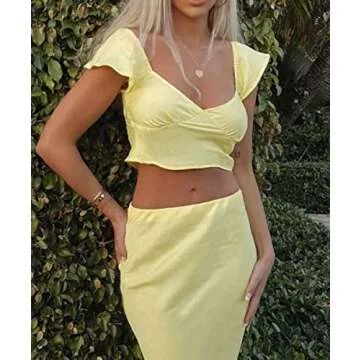 Stylish Women 2 Piece Skirt Set for Every Occasion