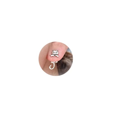 Cute Cat Stud Earrings for Women - Perfect Gifts for Cat Lovers