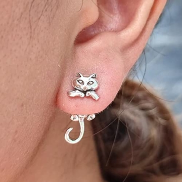 Adorable Cat Earrings for Women - Unique Gifts 2024