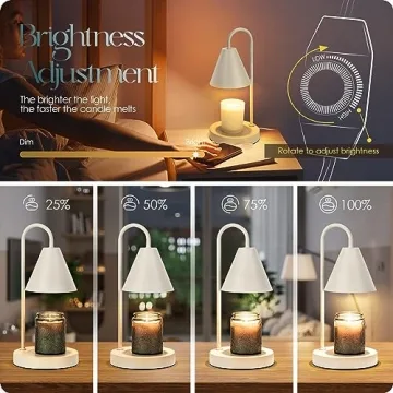 Aimoptg Candle Warmer Lamp for Safe Fragrance Enjoyment