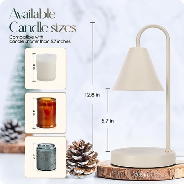 Aimoptg Candle Warmer Lamp for Safe Fragrance Enjoyment