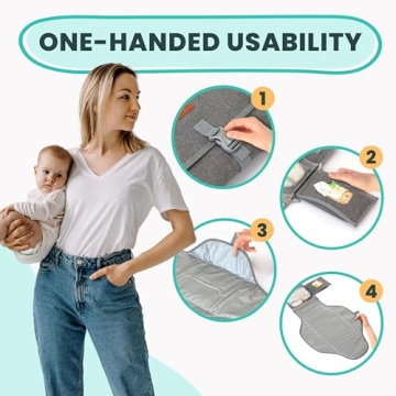 Portable Diaper Changing Pad – Stylish & Convenient Baby Gear