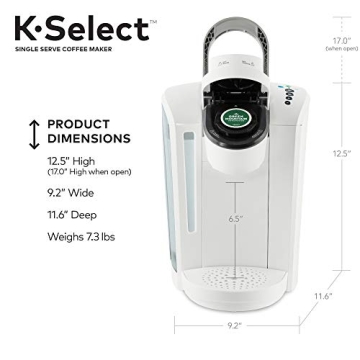 Keurig K-Select Coffee Maker with Strong Brew Option