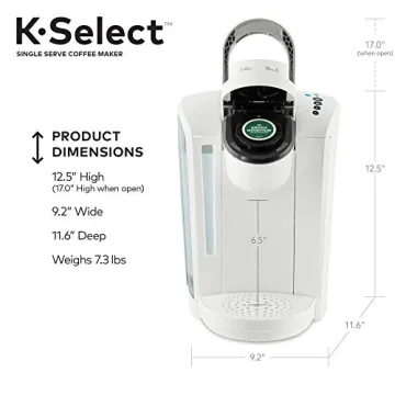 Keurig K-Select Coffee Maker with Strong Brew Option