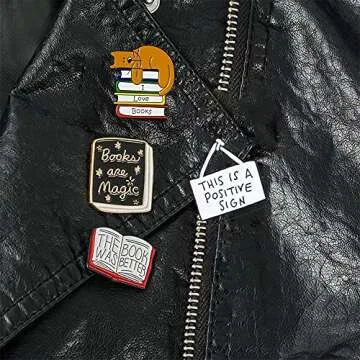 Cute Cartoon Enamel Lapel Pins Set for Clothing Bags