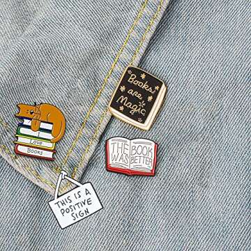 Cute Cartoon Enamel Lapel Pins Set for Clothing Bags
