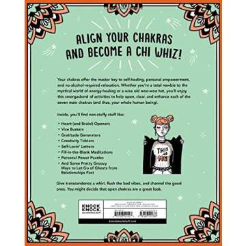 Chakras Activity Book & Journal: Get Grounded, Feel Good, Free Your Chi & Lots of Other Cool Magical Stuff