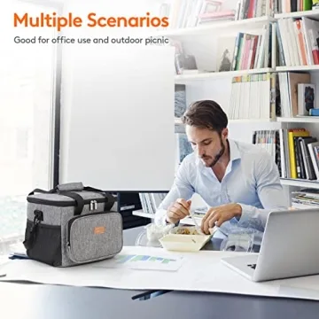 Lifewit Insulated Large Lunch Bag for Adults - 15L Capacity