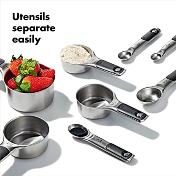 OXO Good Grips Stainless Steel Measuring Cups & Spoons Set