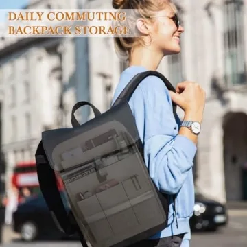 XL Felt Backpack Organizer Multi-Pocket Storage Solution