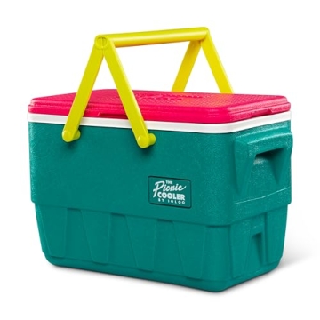 Igloo Retro Jade 25 Qt Cooler for Picnics and Travel
